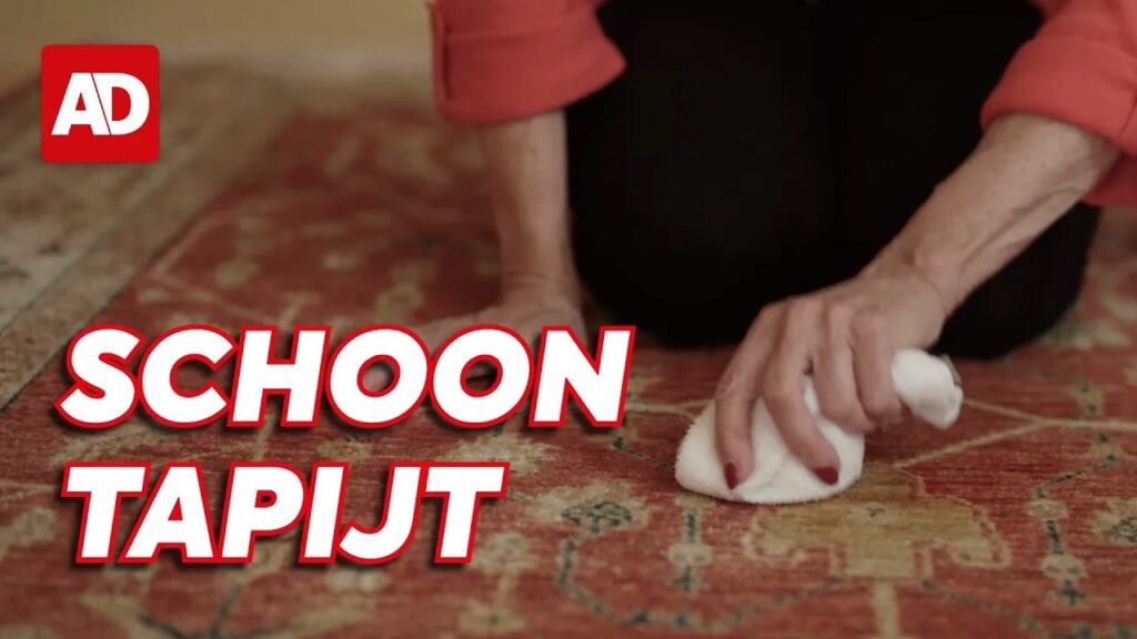tapijt schoonmaken met waspoeder
